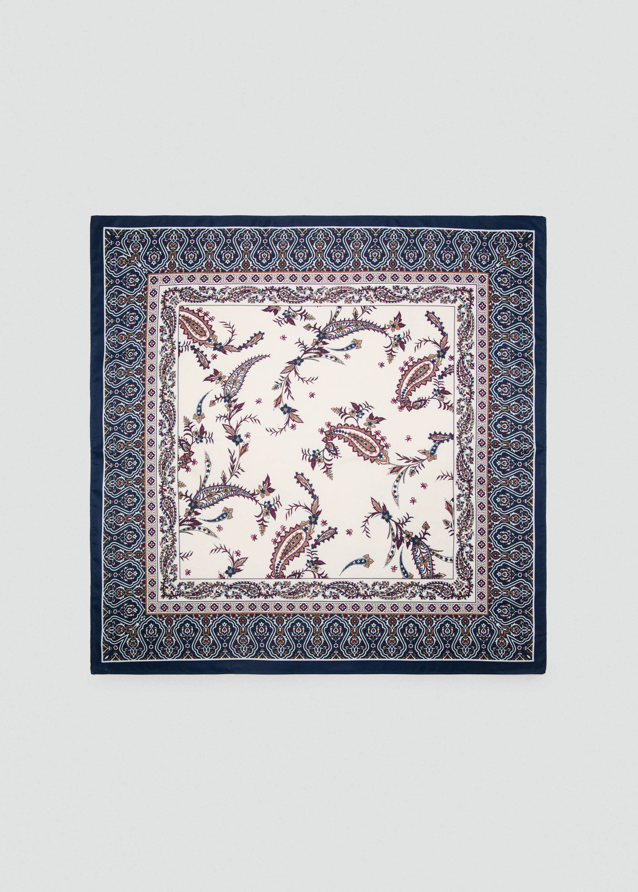 Paisley print scarf - Article without model