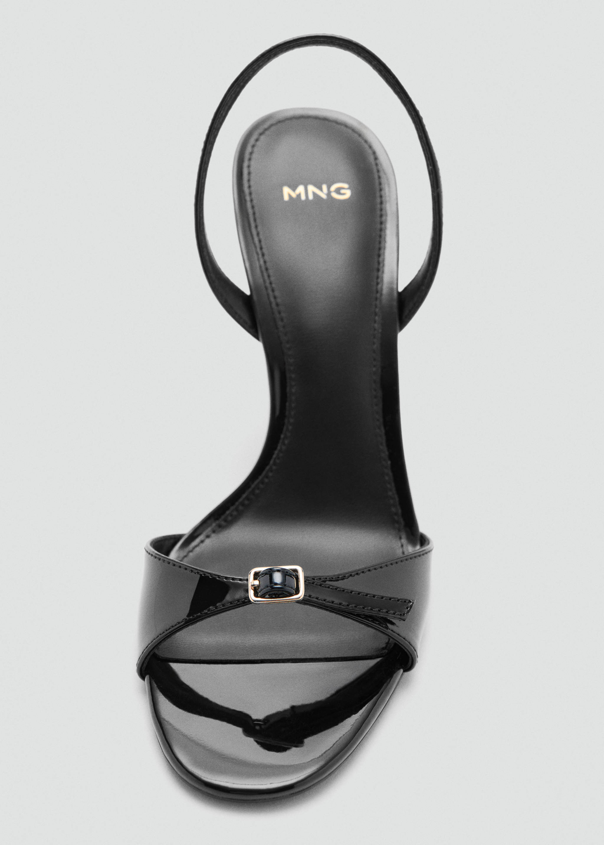High-heeled sandals with buckle straps - Details of the article 2