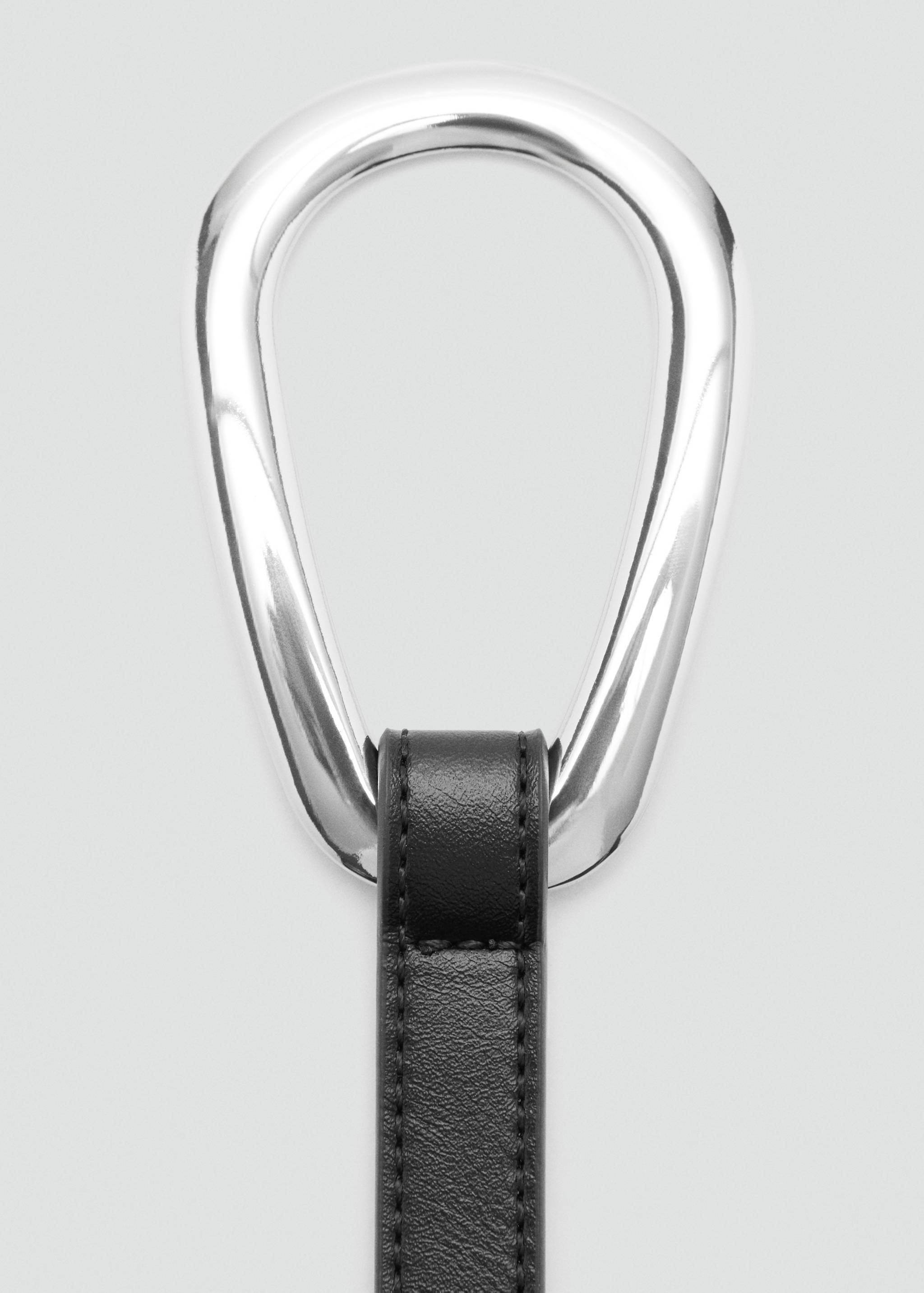 Thin belt with maxi-buckle - Details of the article 1