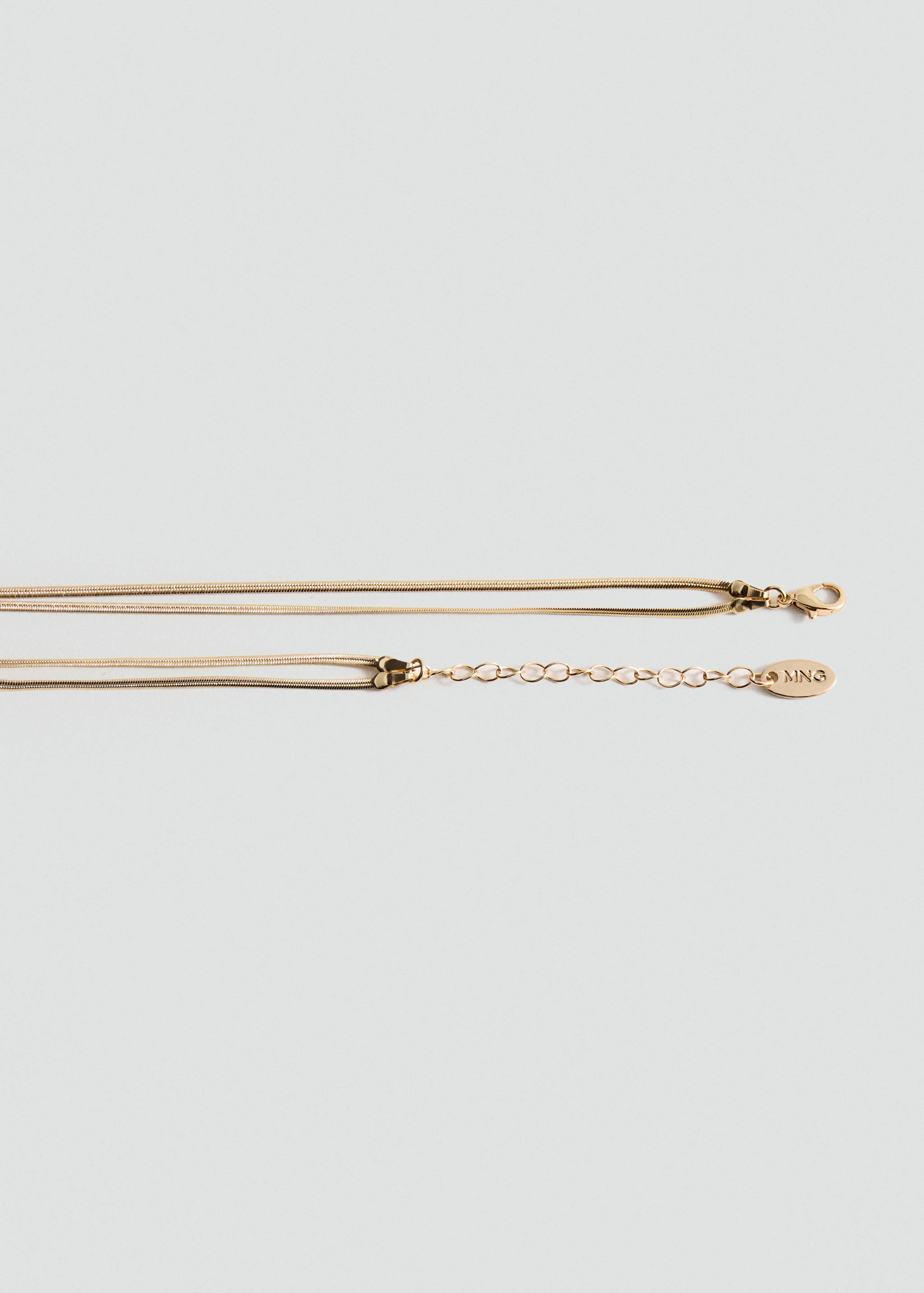 Double crystal necklace - Details of the article 1