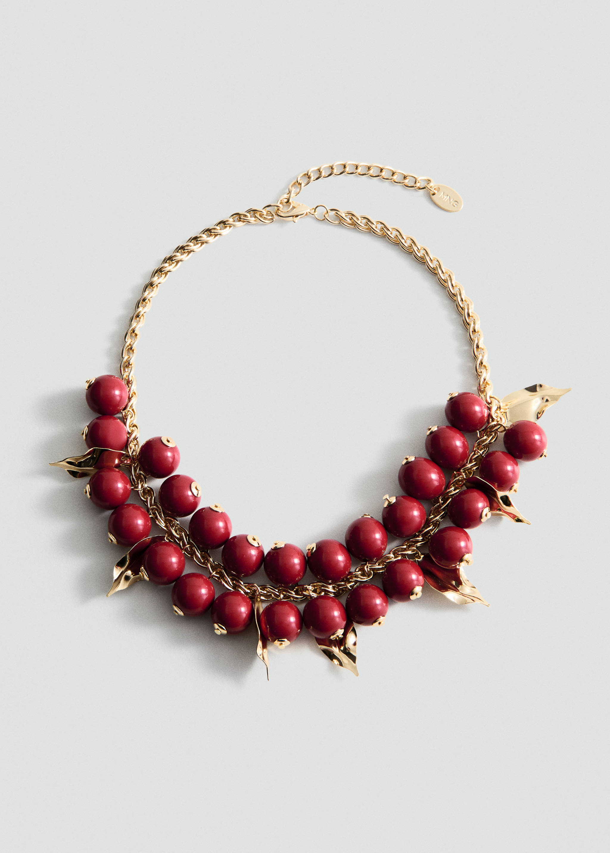 Beaded chain necklace - Article without model