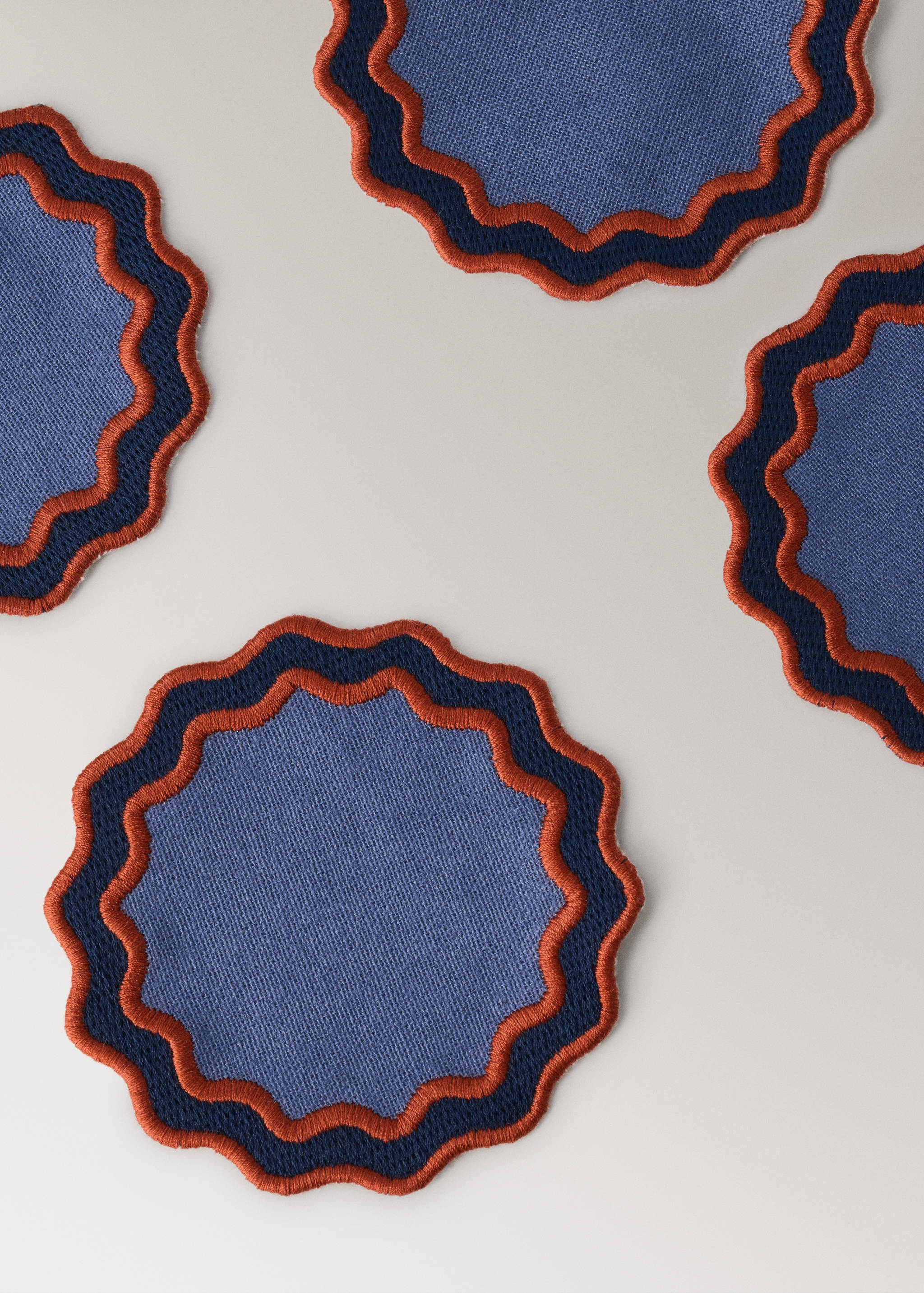 100% cotton geometric placemats - Details of the article 2