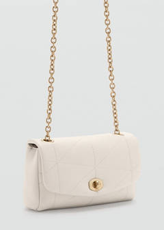 Crossbody bag with flap — Off White 1