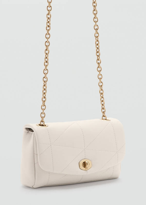 Crossbody bag with flap — Off White