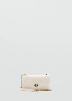 Crossbody bag with flap — Off White 4