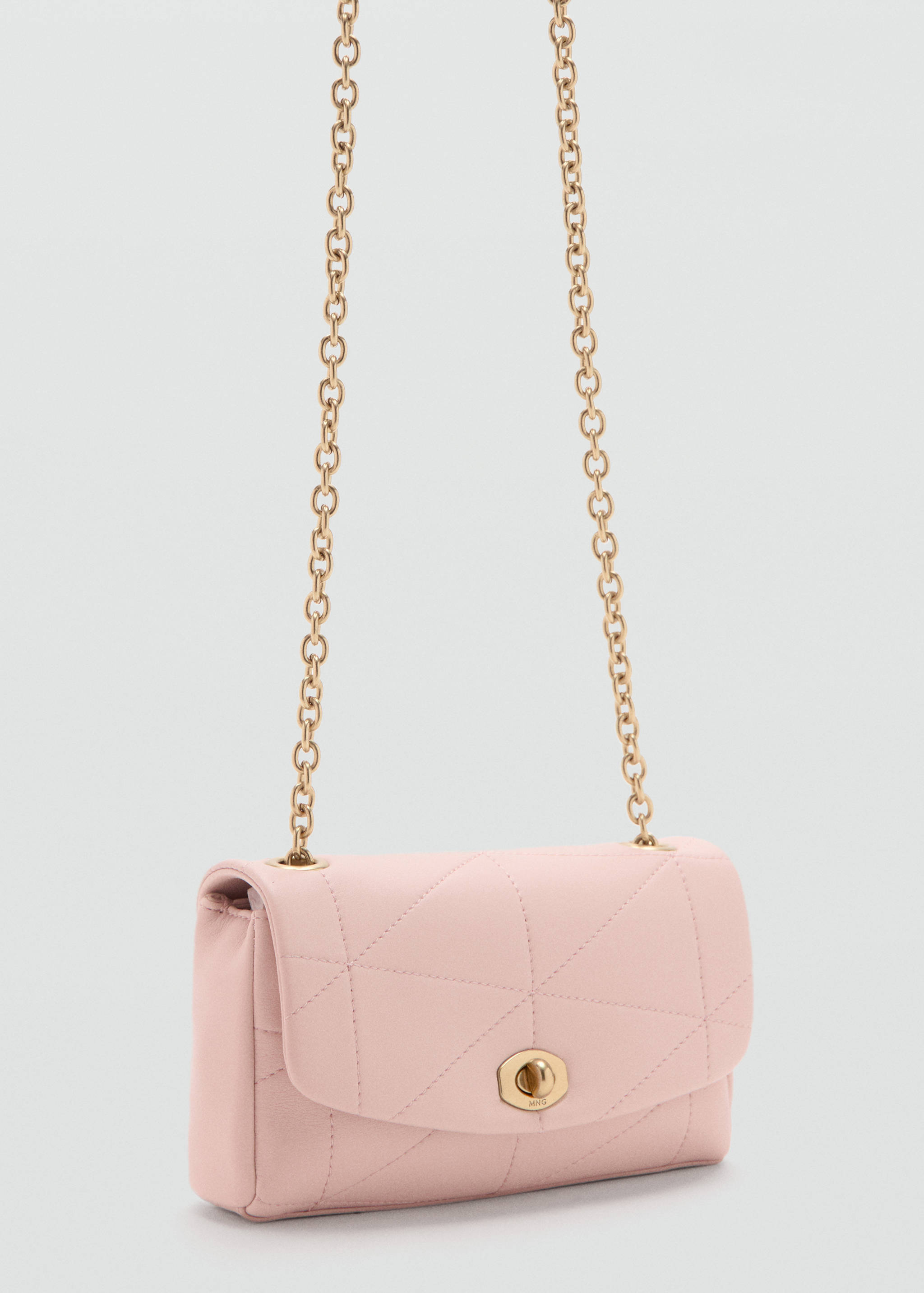 Crossbody bag with flap - Medium plane