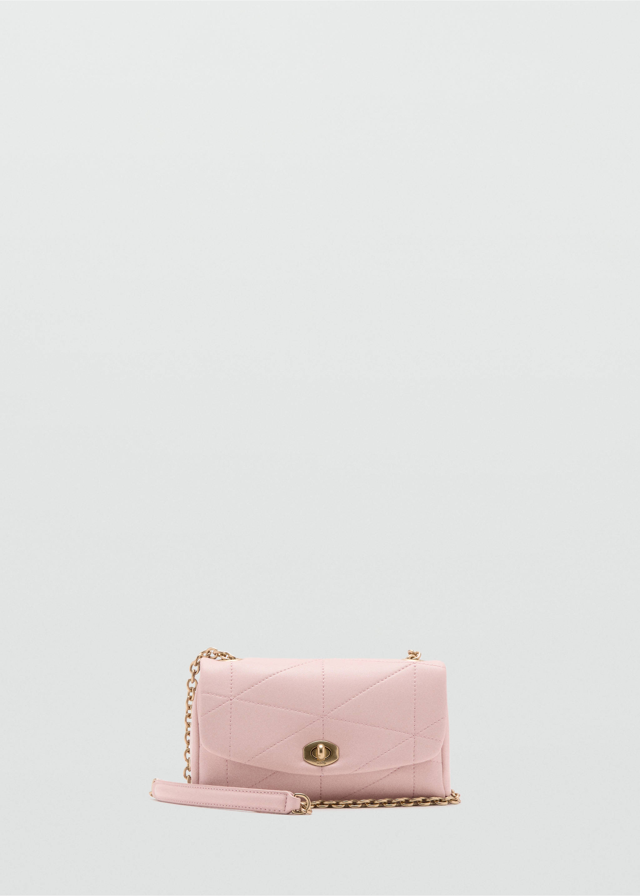 Crossbody bag with flap - Article without model, Nude. Ref: 37092555-00.
