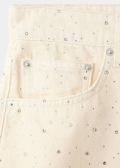 Strass denim skirt — Off White 6