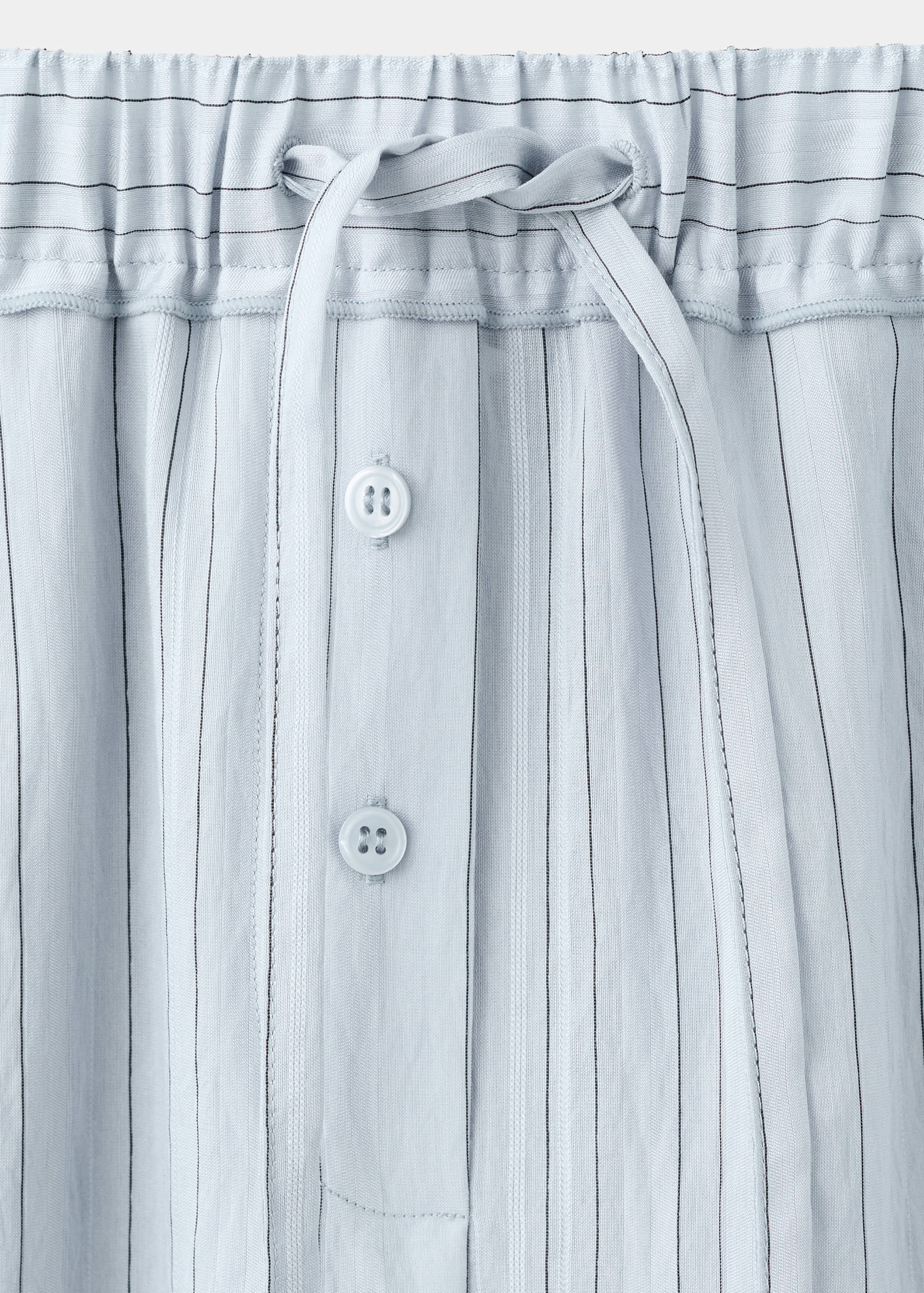 Pantalón recto rayas - Detalle del artículo 0