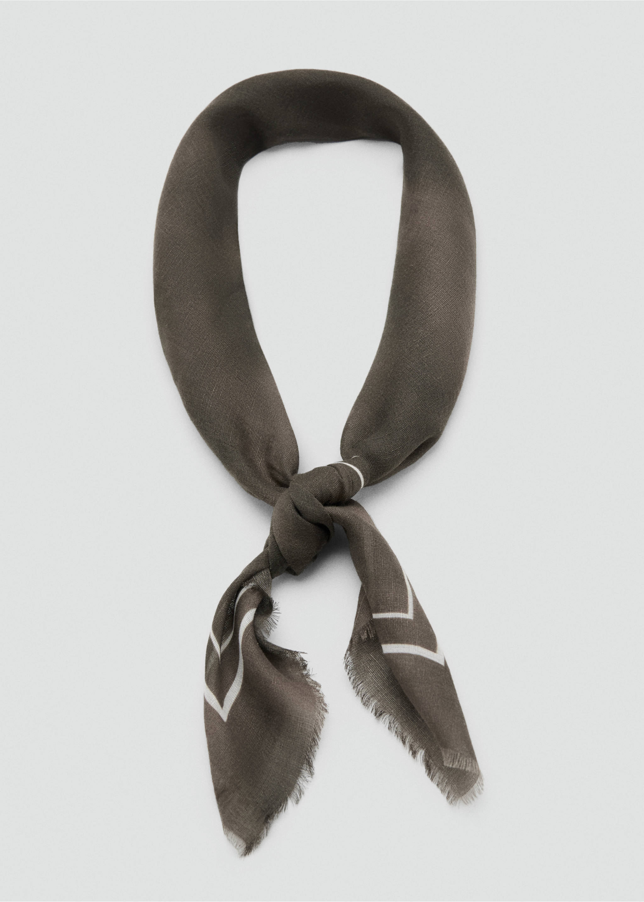 Foulard bandbrow - Деталь изделия 1, Коричневый. Ref: 37092895-00.