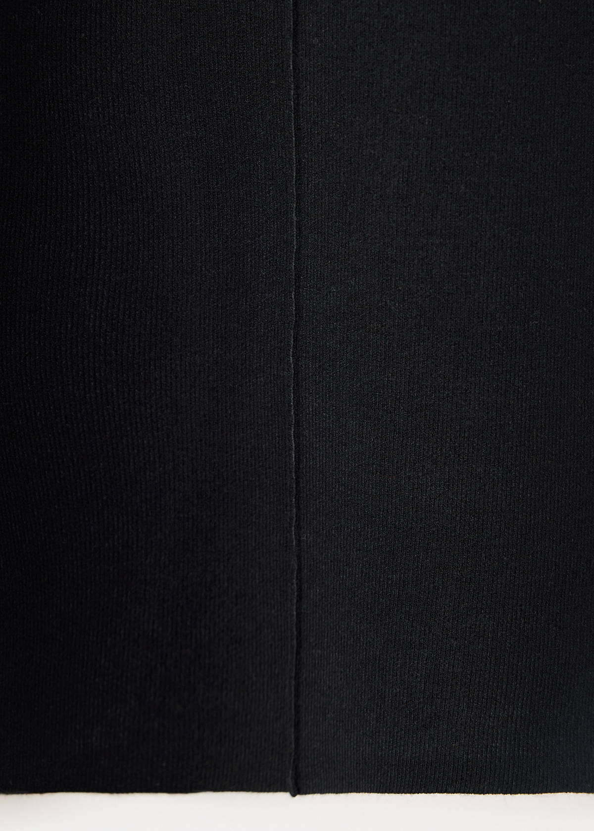Milano-knit sweater — Black