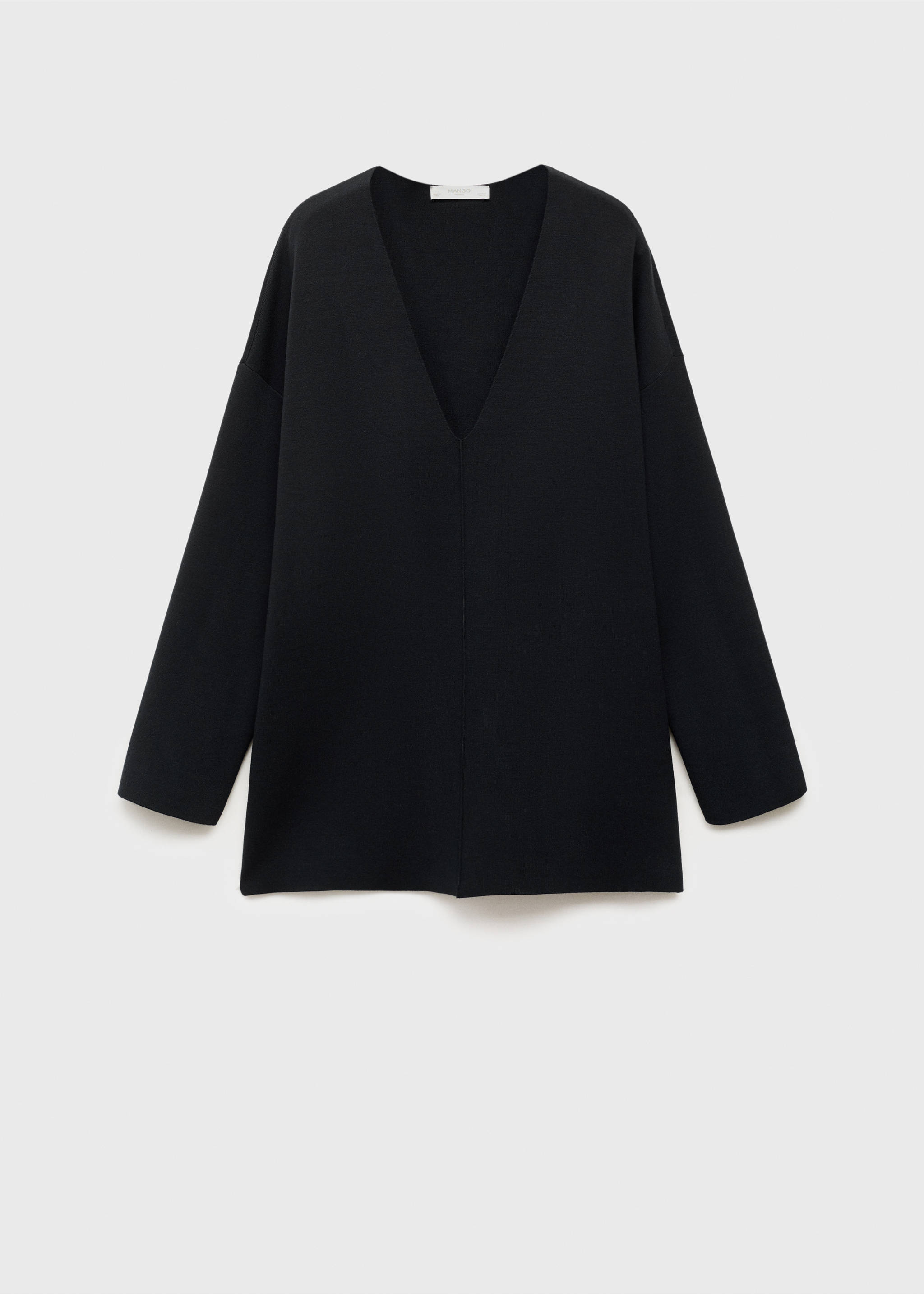 Pull en maille Milano - Article sans modèle, Noir. Ref: 37092898-00.