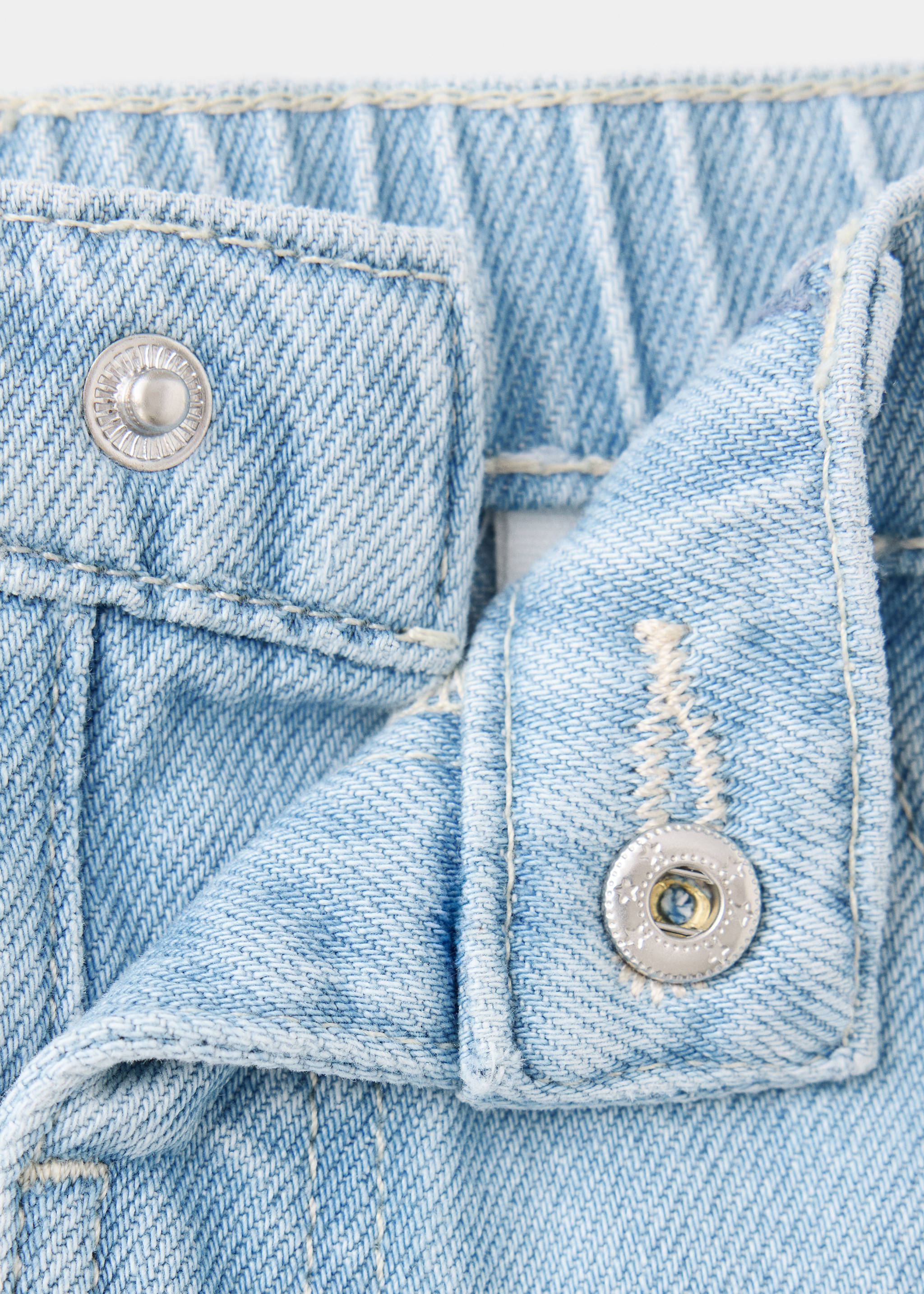 Jeans culotte mid-waist comfort - Details of the article 0