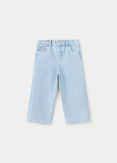 Jeans culotte mid-waist comfort — Light Blue 2