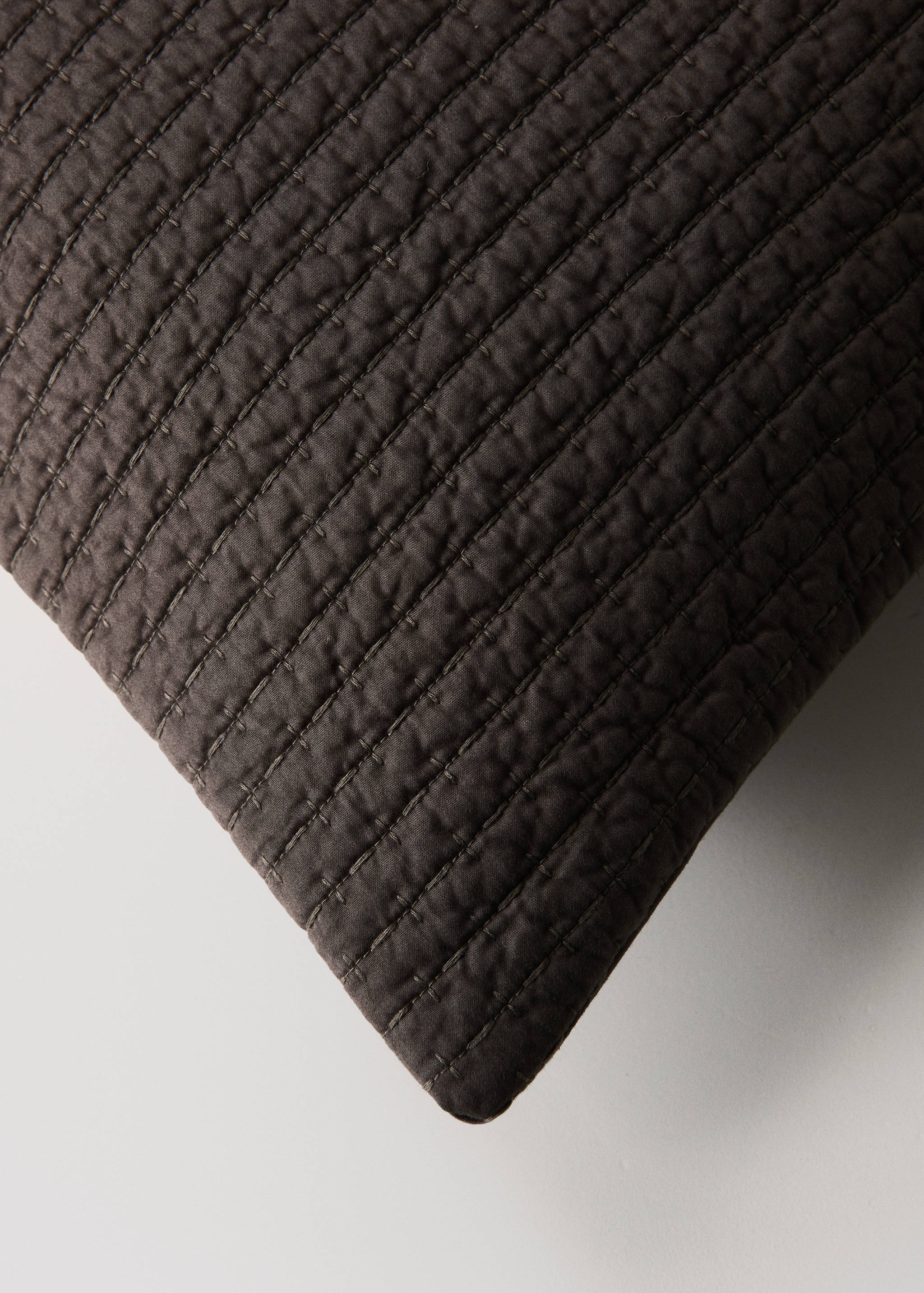 100% cotton cushion cover for bed 50x50 cm - Details of the article 1