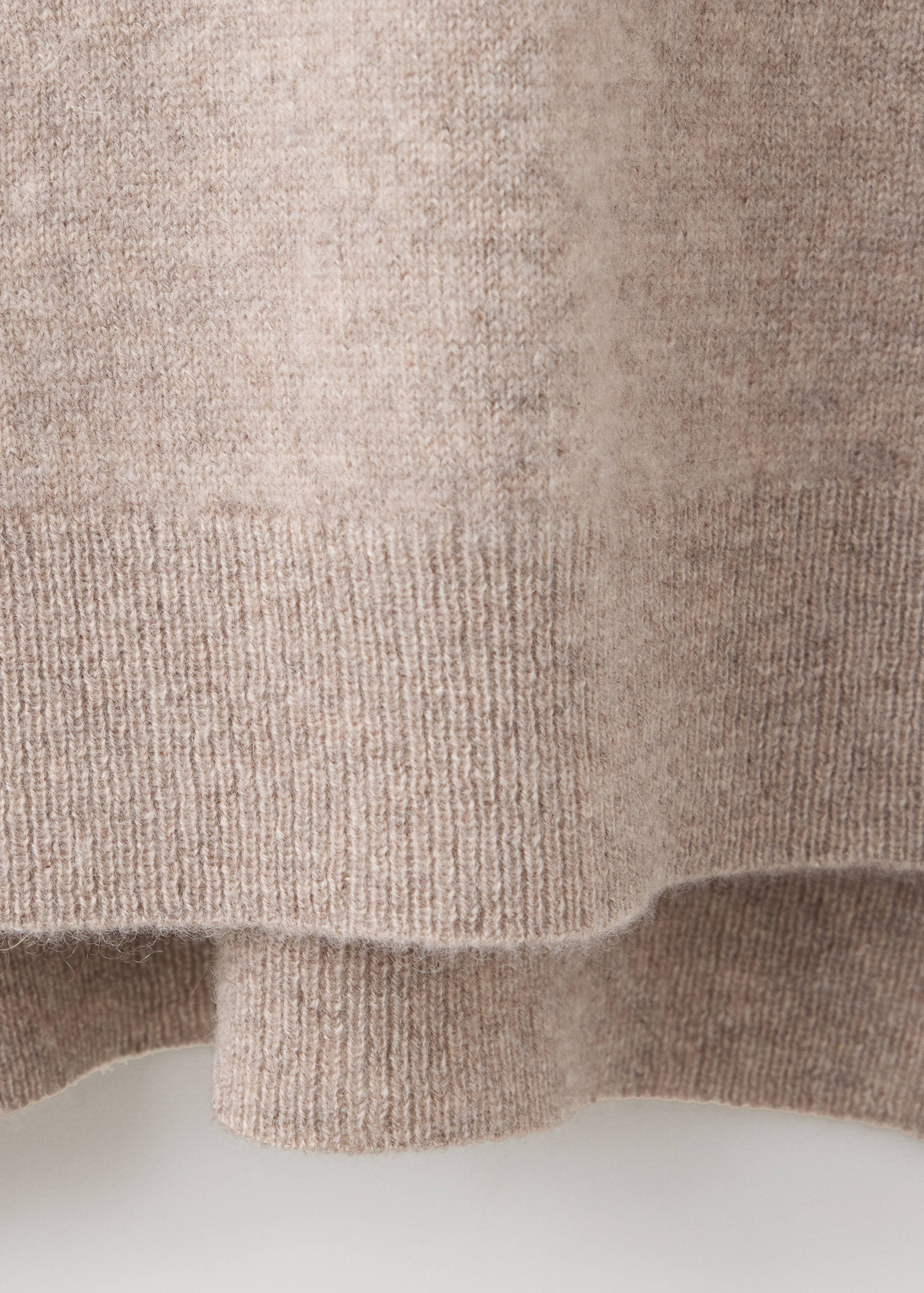 100% cashmere sweater with perkins neck - Details of the article 0
