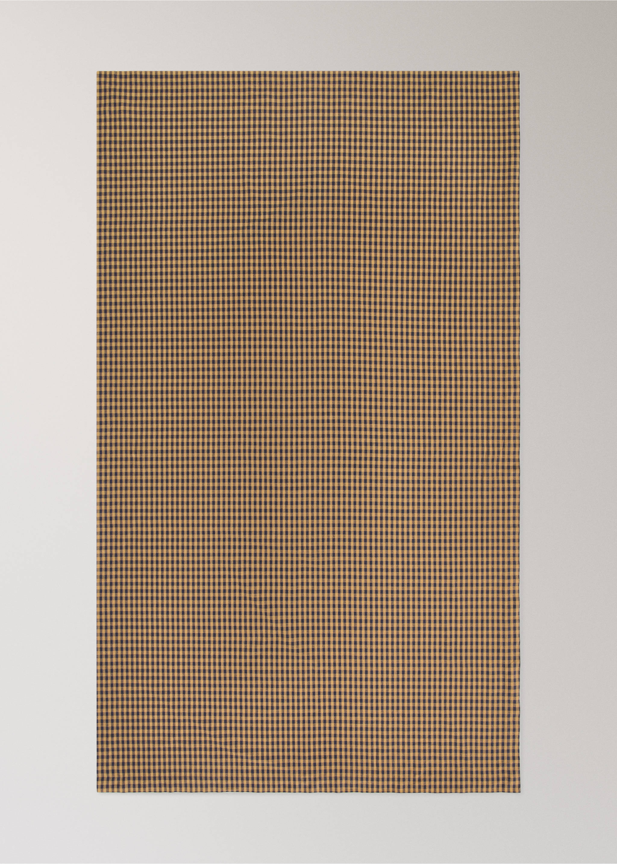 Mantel 100% algodón 150x250cm - Detalle del artículo 3, Mostaza. Ref: 37092921-00.