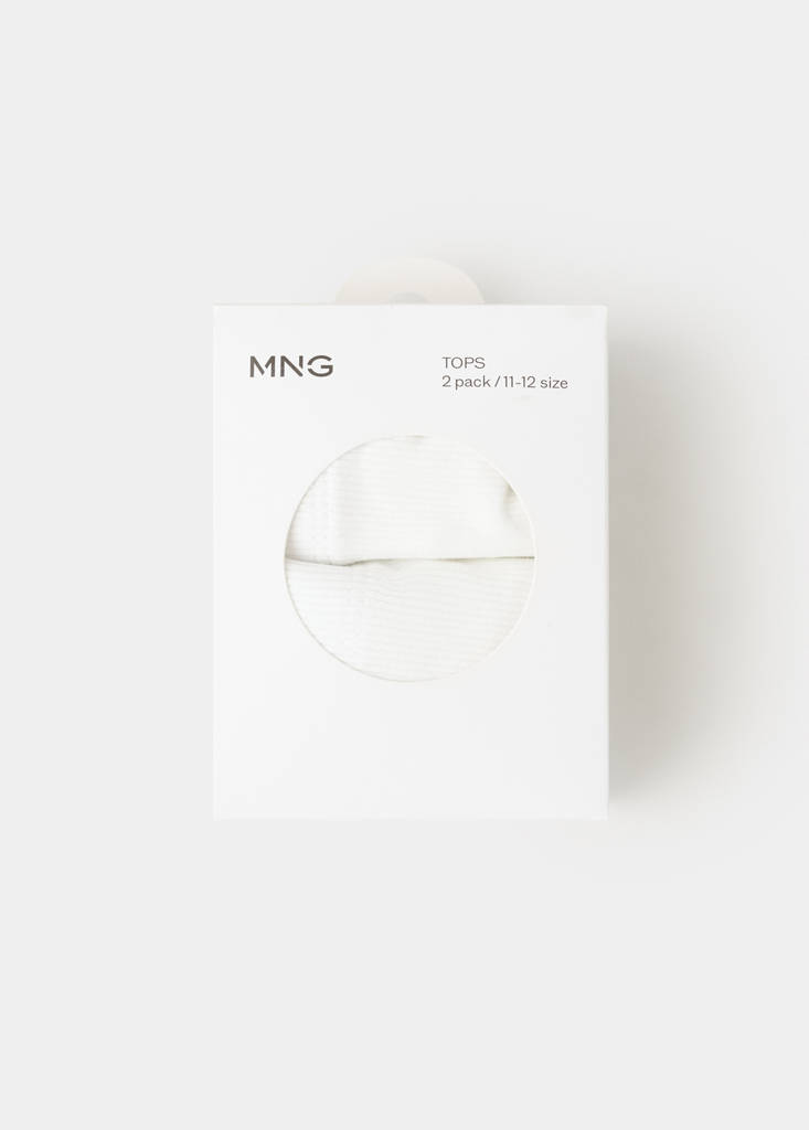 Pack of 2 tops — Off White