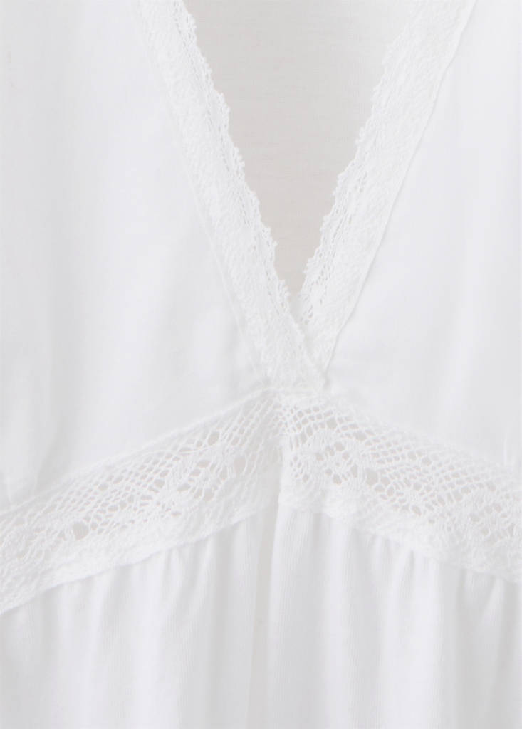 Cotton lace nightgown - thumbnail 6