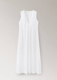 Cotton lace nightgown — White 5