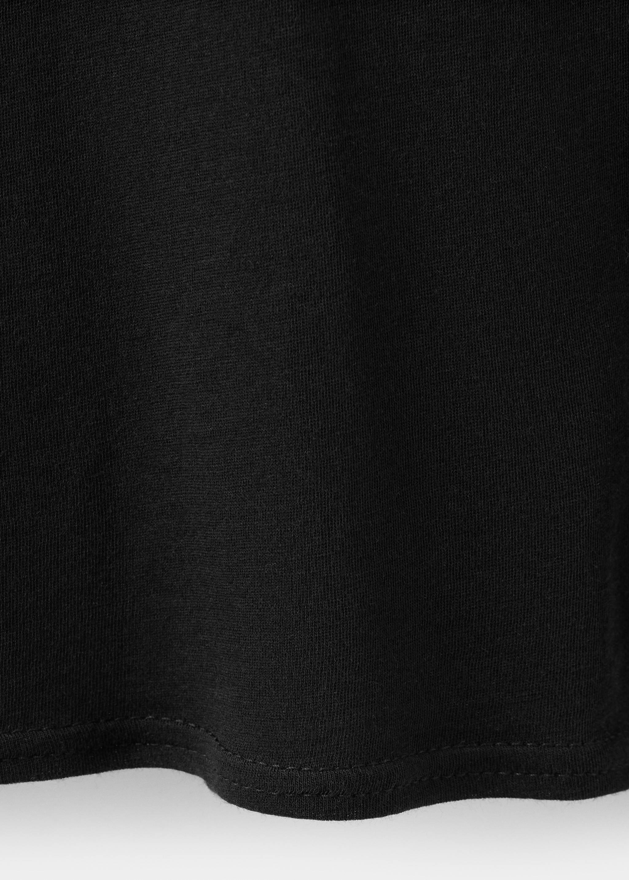 High-neck pyjama top - Details of the article 0