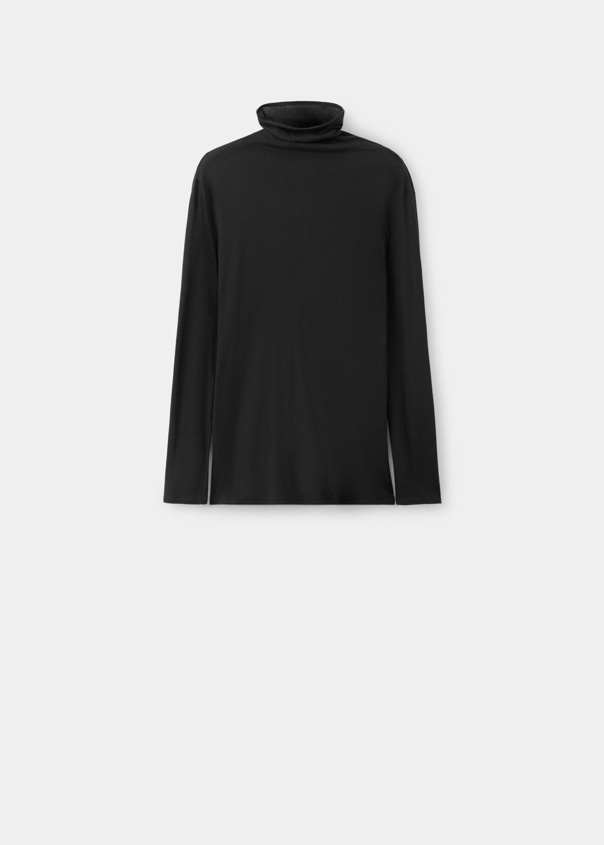 High-neck pyjama top - Article without model
