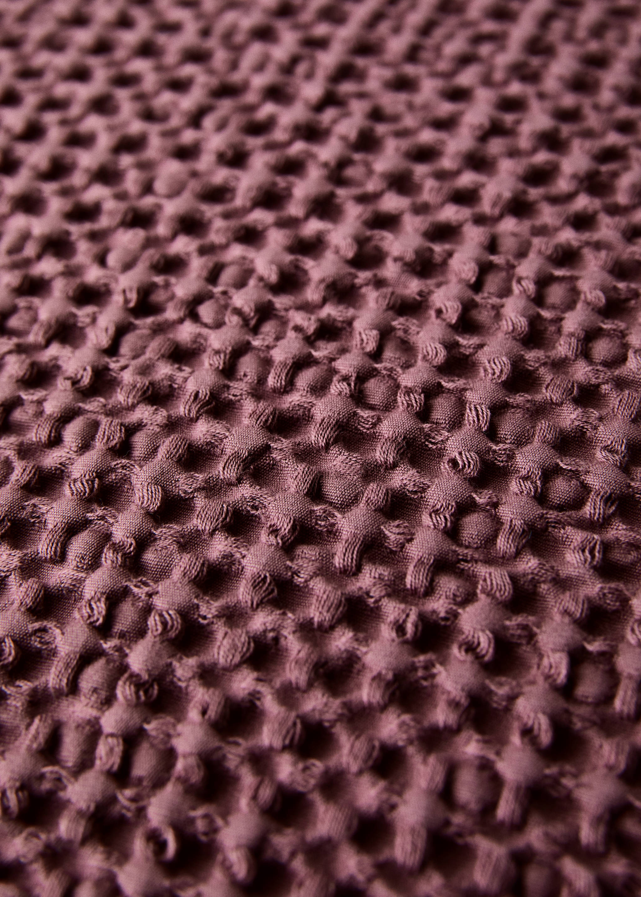 Kopfkissenbezug aus Baumwolle, stückgefärbt, 50 x 50 cm - Detail des Artikels 3