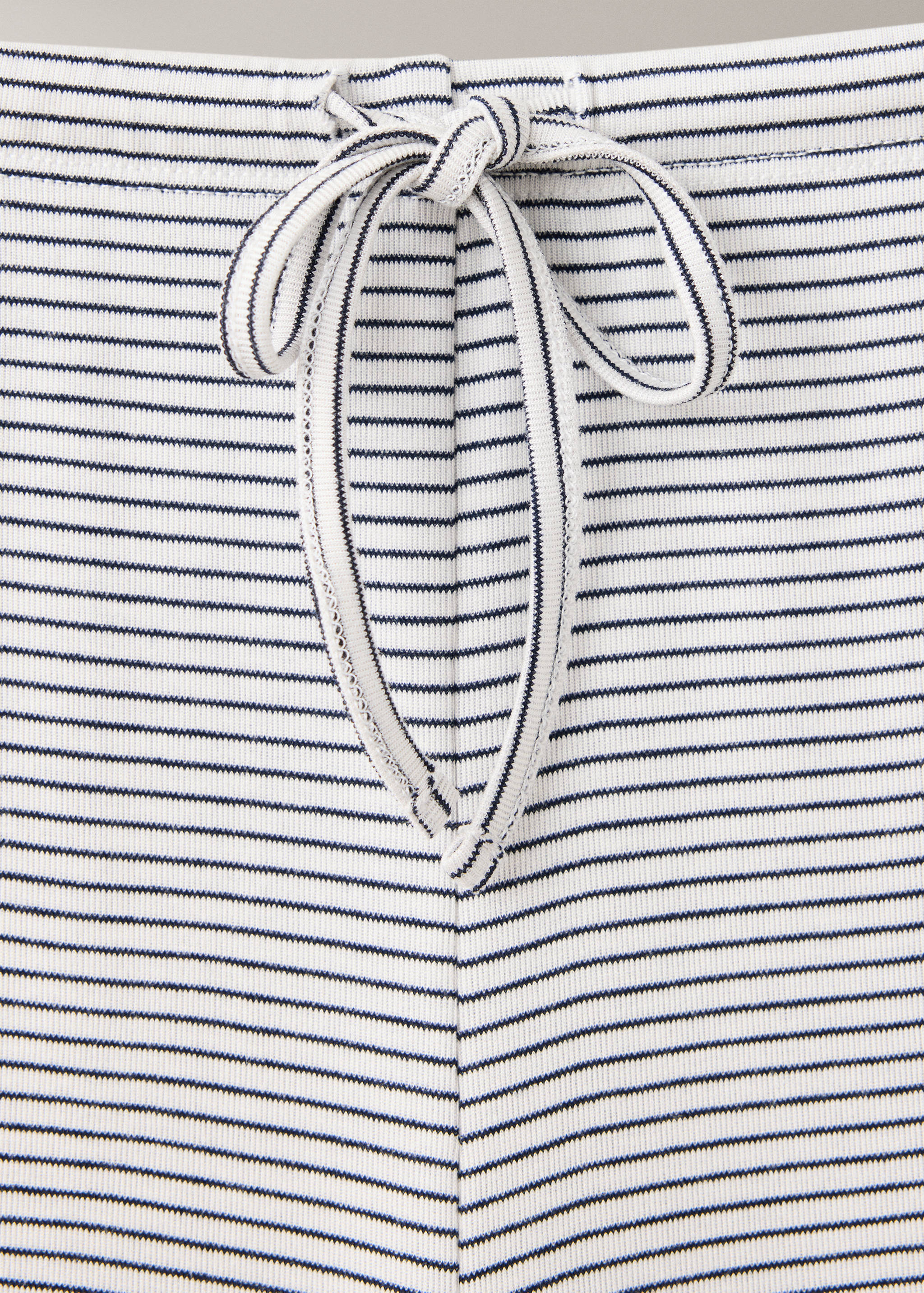 Pantalon de pyjama à rayures, taille ajustable - Détail de l'article 8