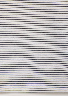 Striped pyjama trousers with adjustable waistband — Ivory White 8