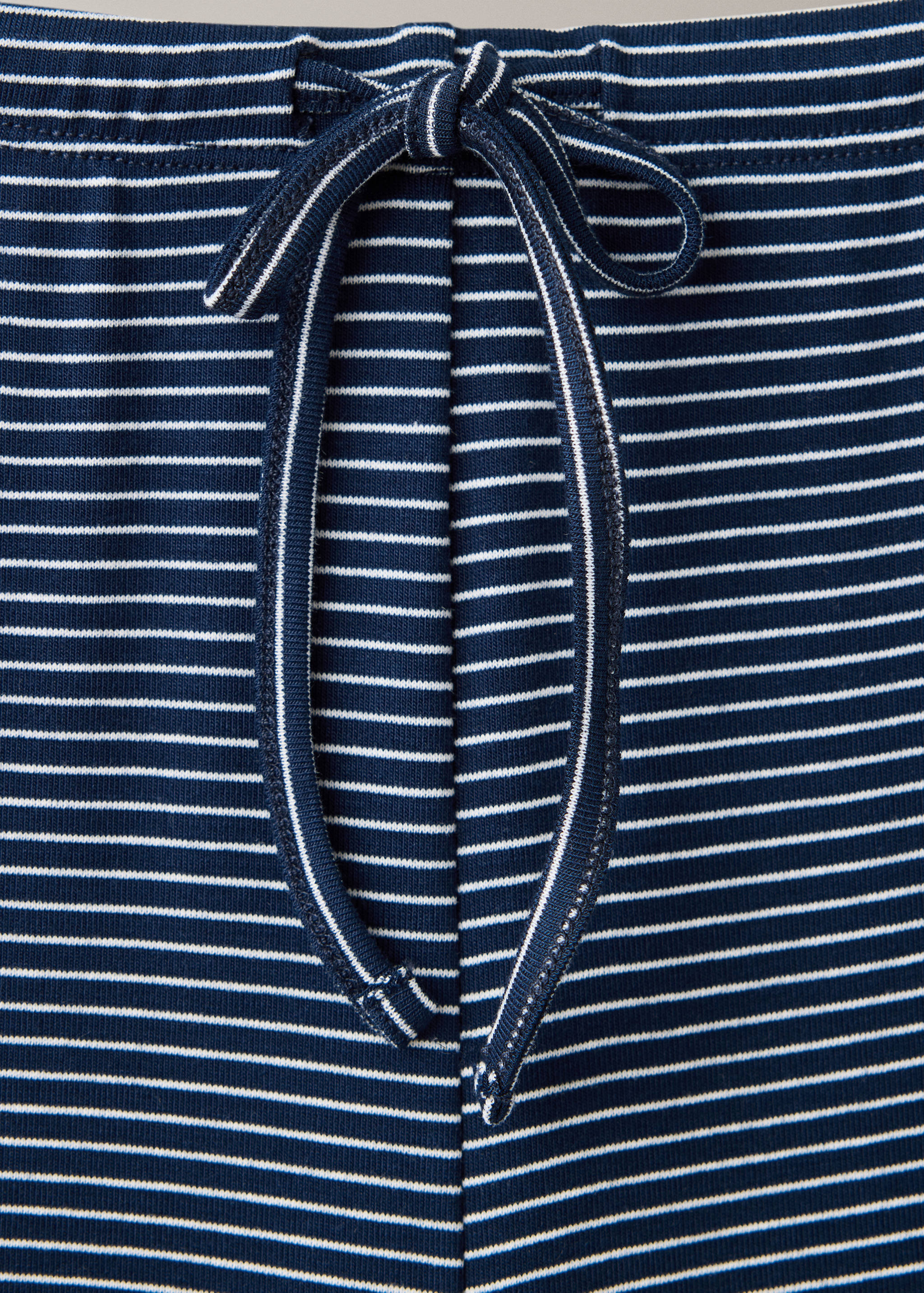 Pantalon de pyjama à rayures, taille ajustable - Détail de l'article 8