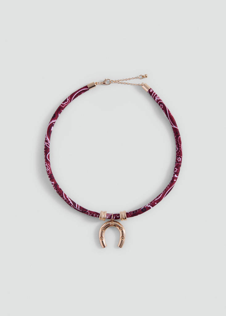 Horseshoe mixed necklace — Gold