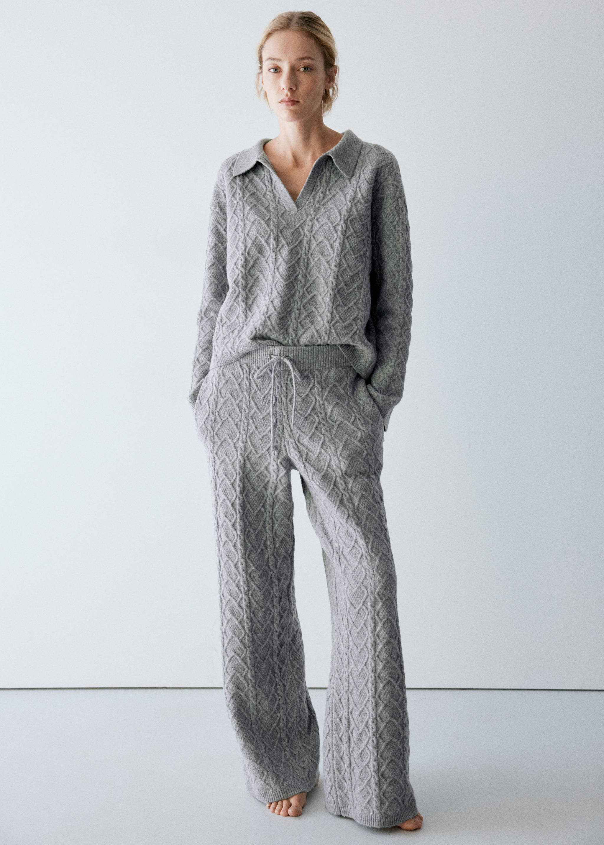PYJAMA TROUSERS BRAIX - General plane