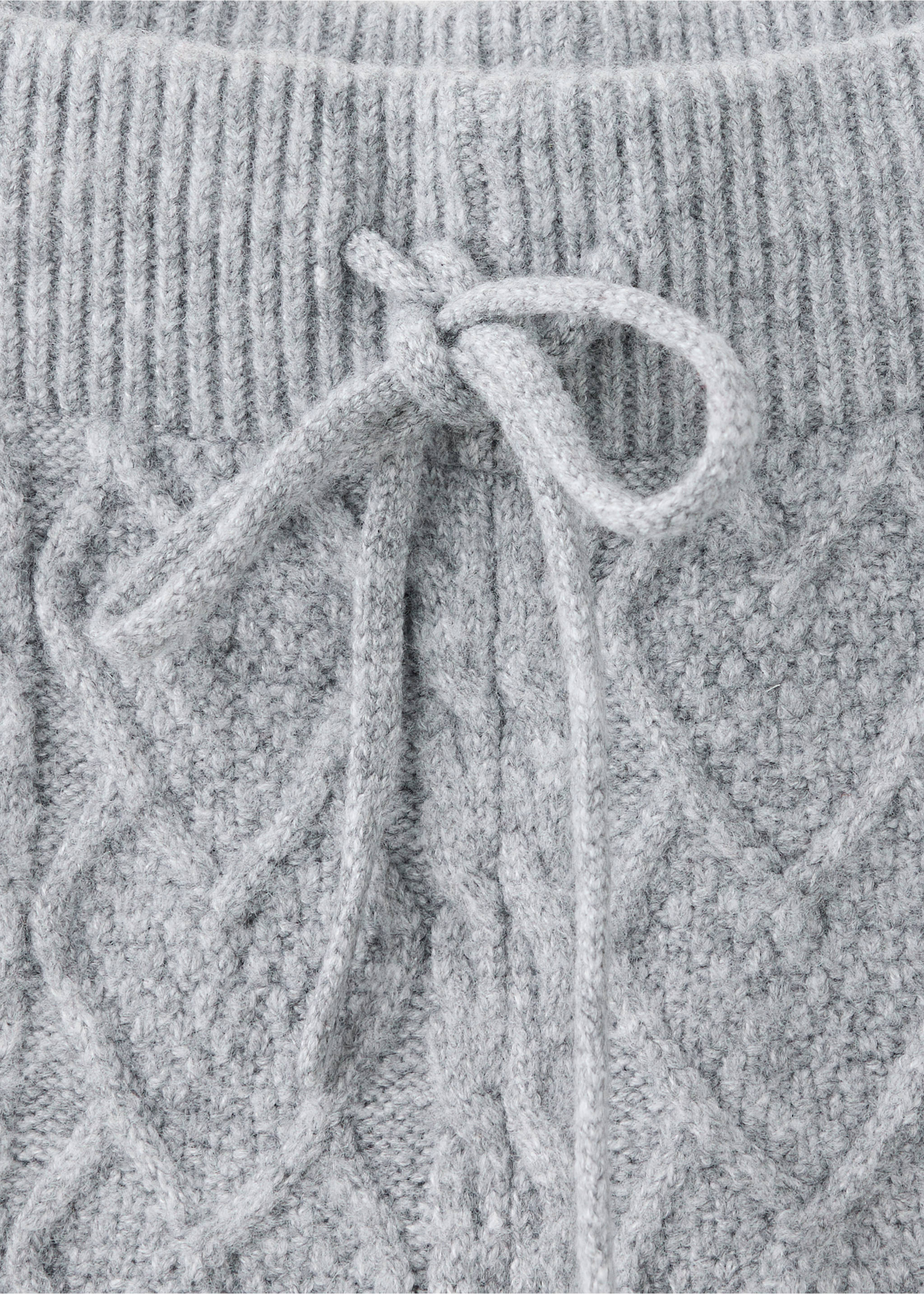 PYJAMA TROUSERS BRAIX - Details of the article 8, Grey. Ref: 37092945-00.