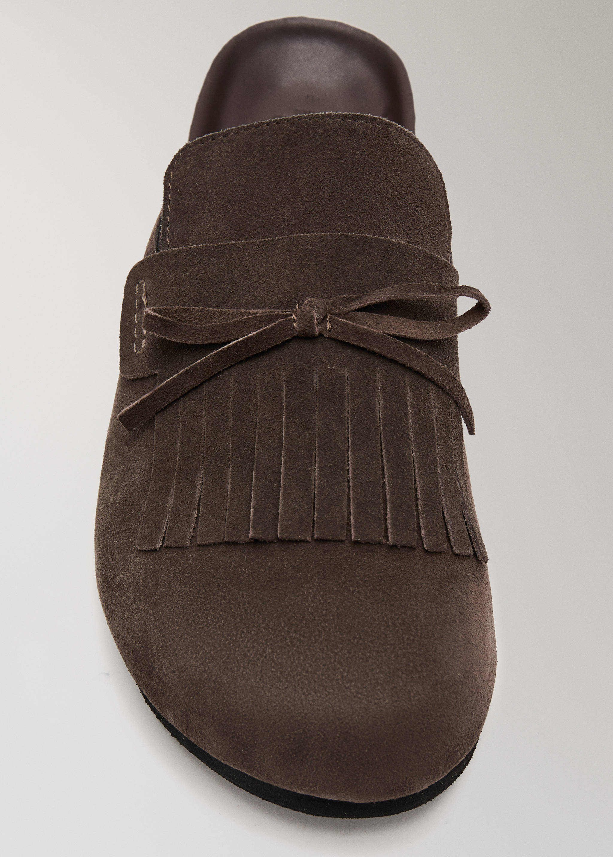 Leather clog shoes - Details of the article 1