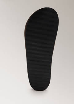 Leather clog shoes — Brown 4