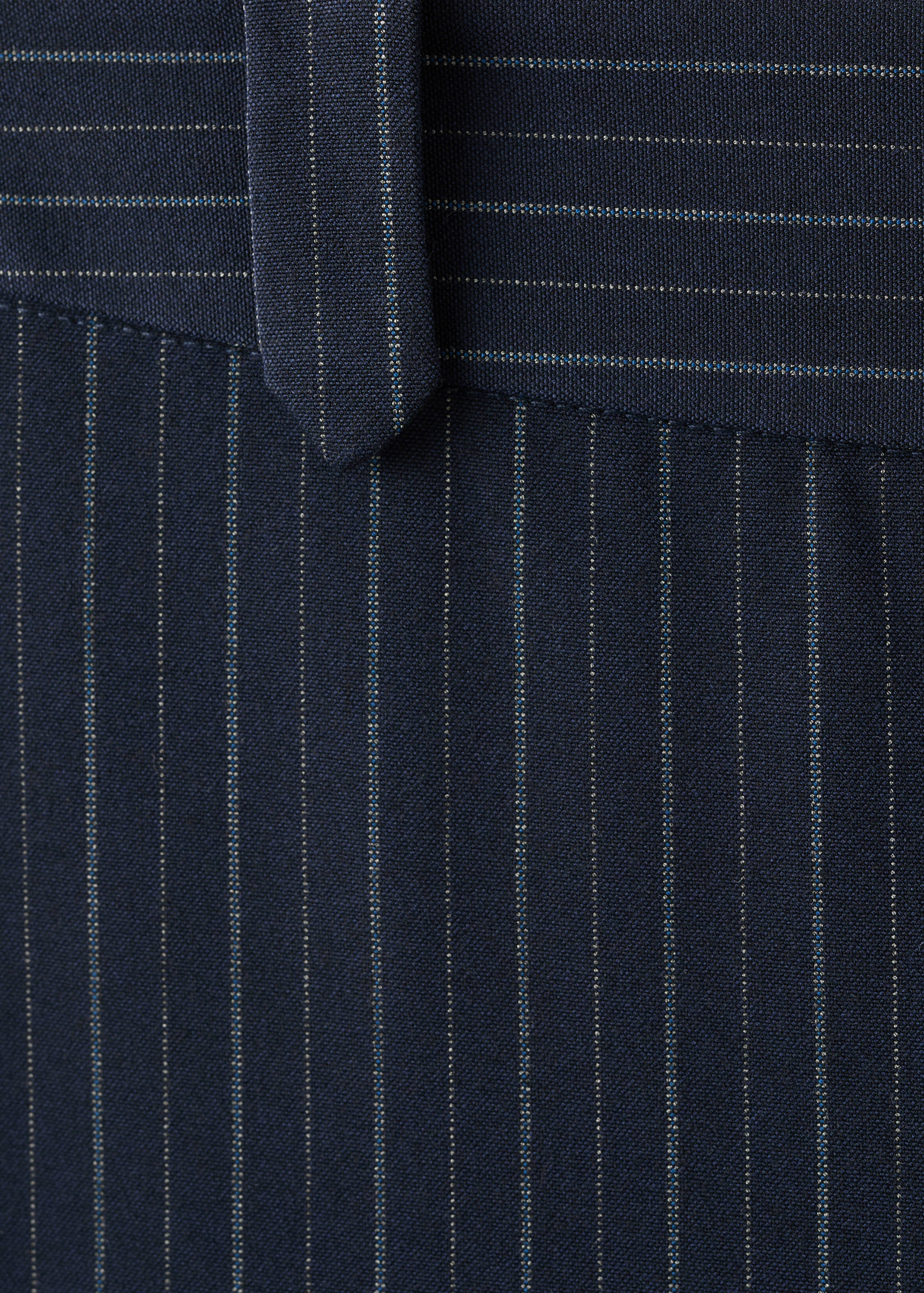 Pantalón tiro bajo raya diplomática - Reverso del artículo