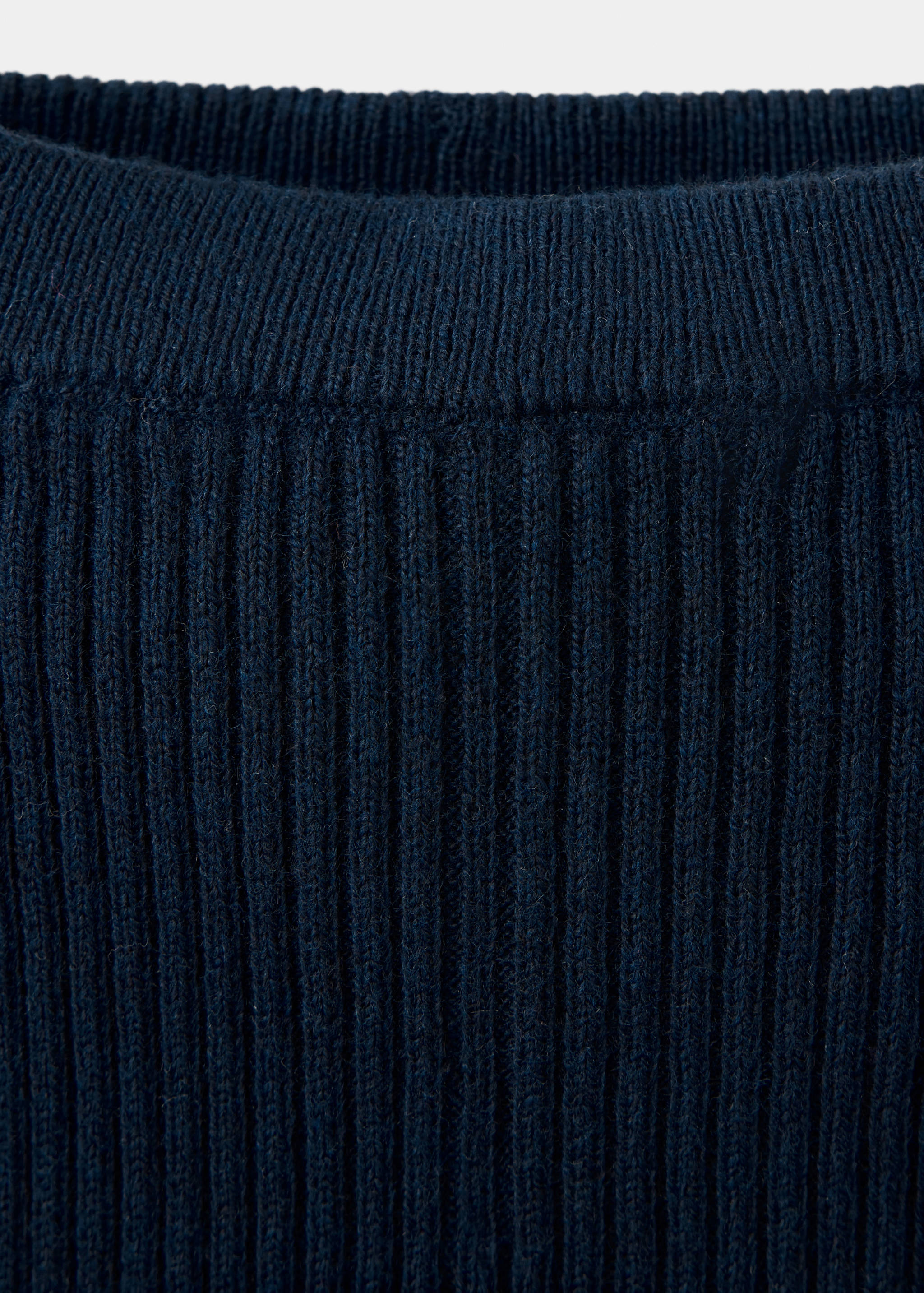 Cotton ribbed leggings - Details of the article 8