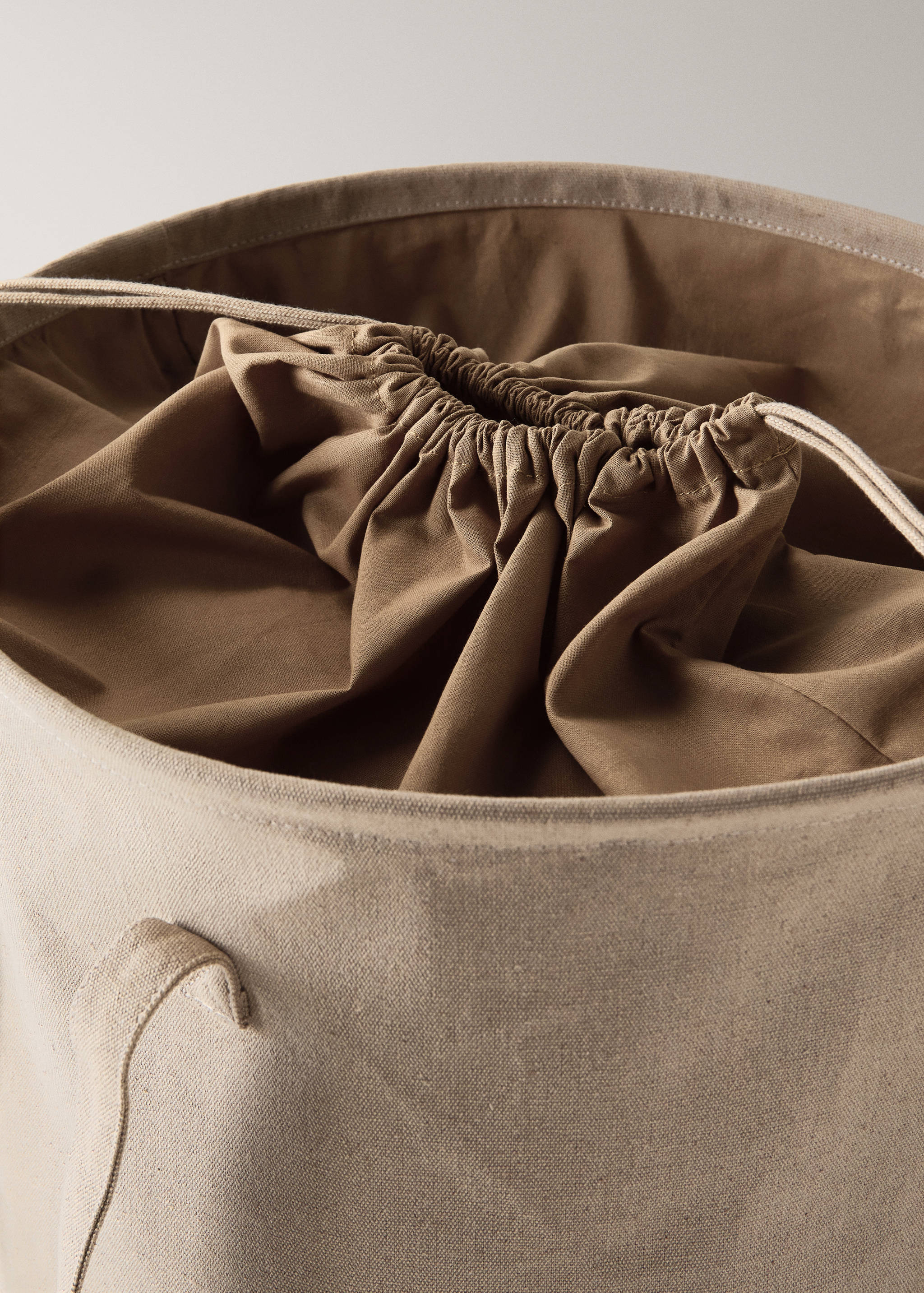 Cotton canvas basket - Details of the article 2
