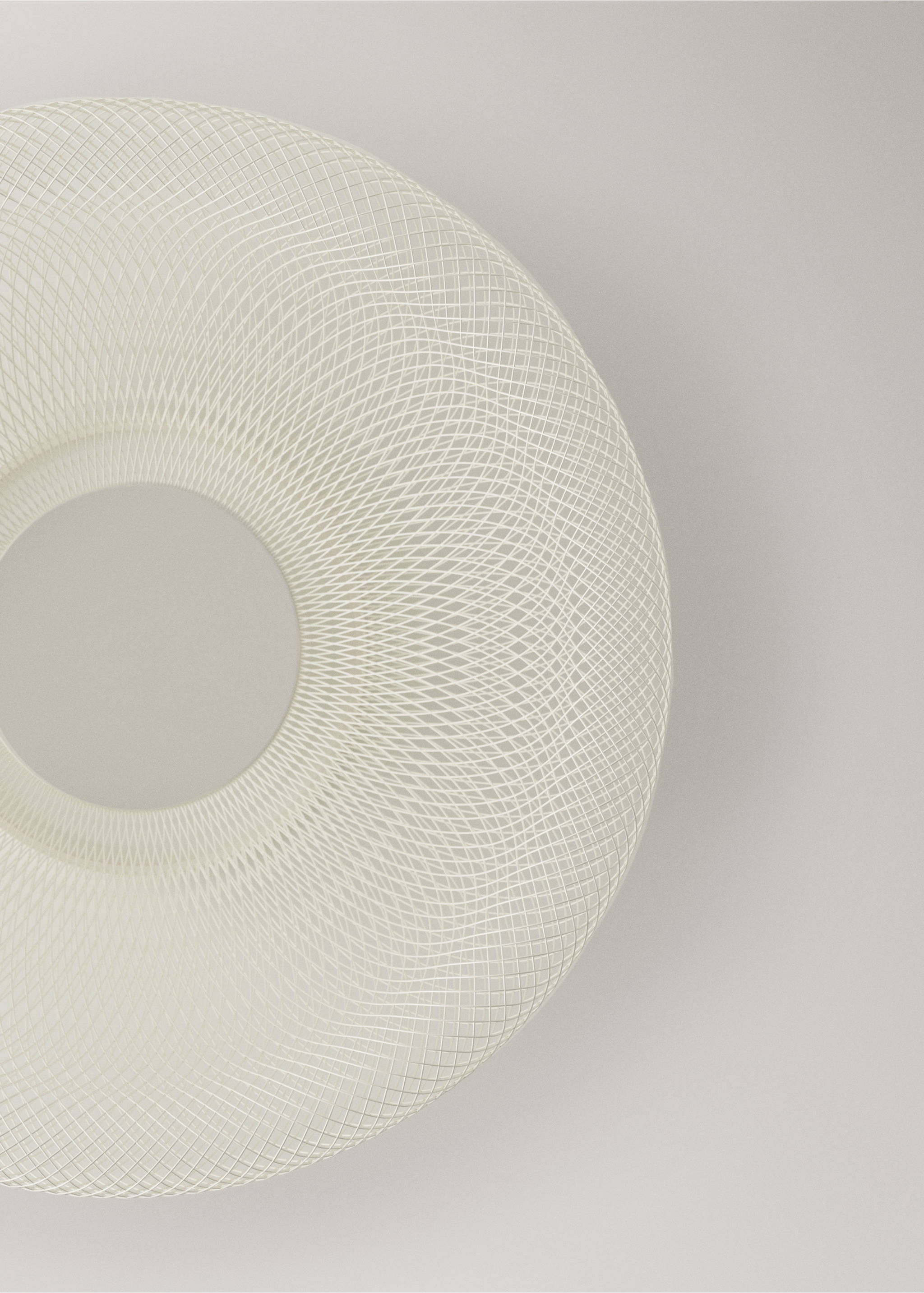 Serving dish mesh - Details of the article 2, Off White. Ref: 37093290-00.