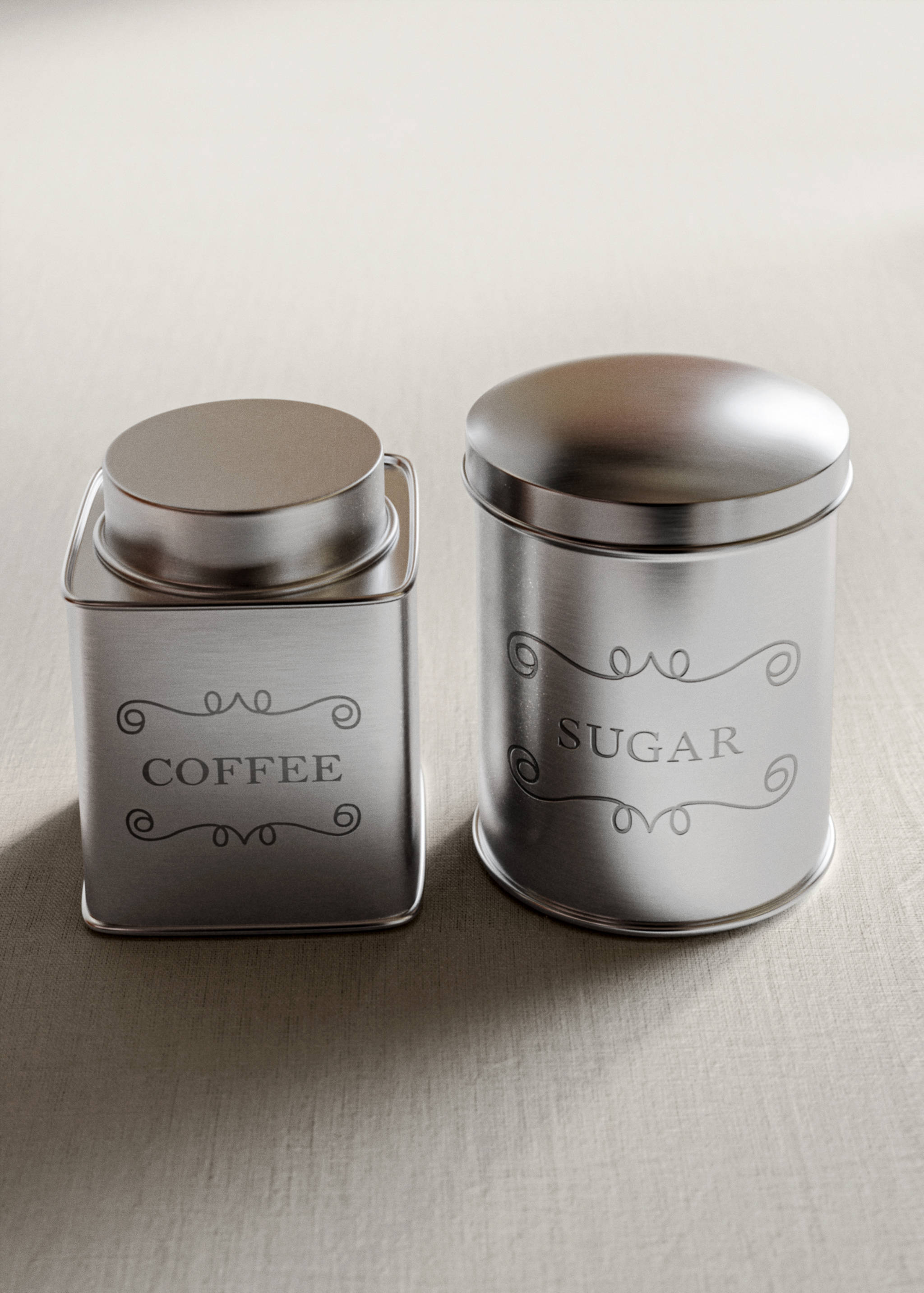 Stainless steel canister - General plane