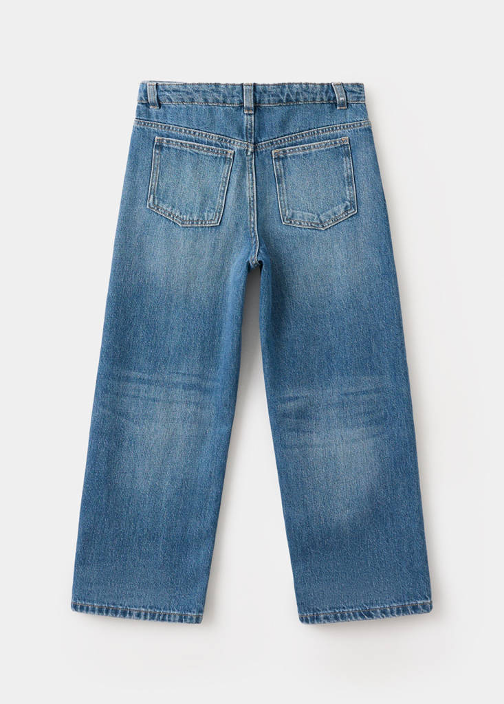 Jeans wide leg — Medium Blue