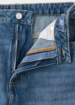 Jeans wide leg — Medium Blue 4