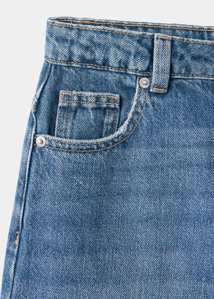 Jeans wide leg — Medium Blue