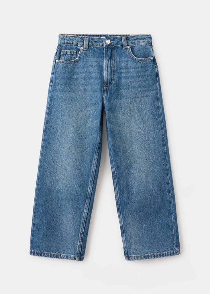 Jeans wide leg — Medium Blue