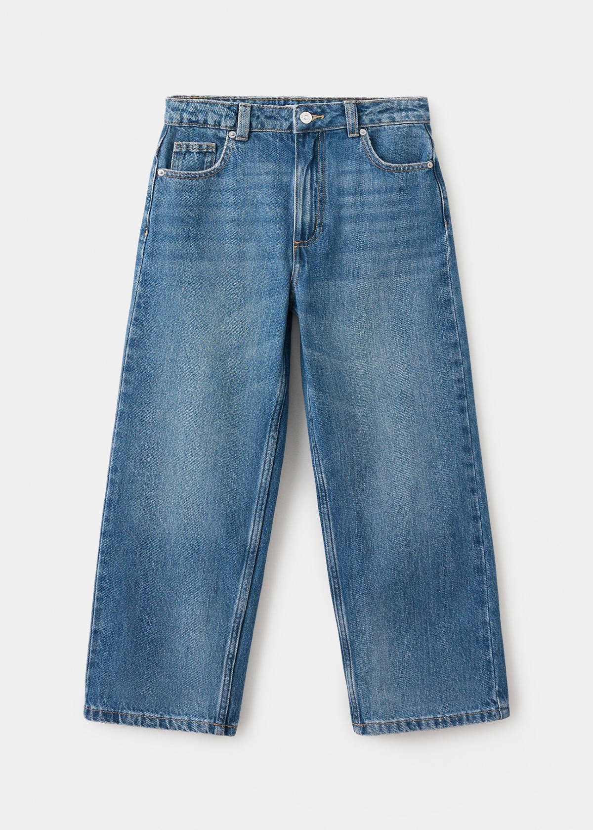 Jeans wide leg — Medium Blue