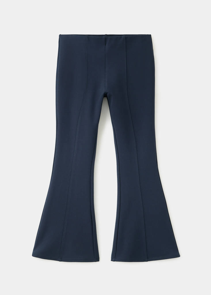 Flared seam leggings — Dark Navy