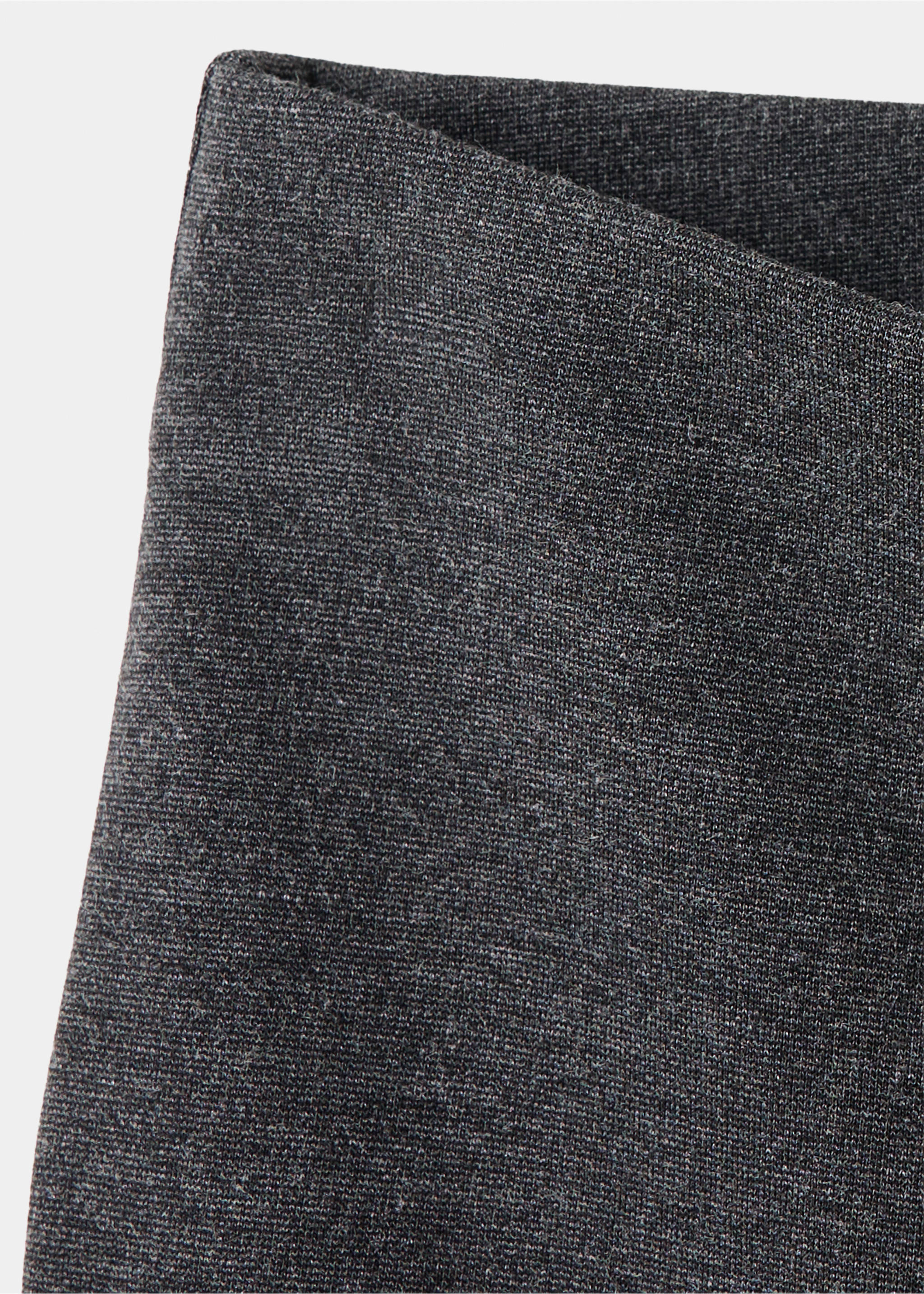 Flared seam leggings - Details of the article 0, Dark Heather Grey. Ref: 37093306-00.