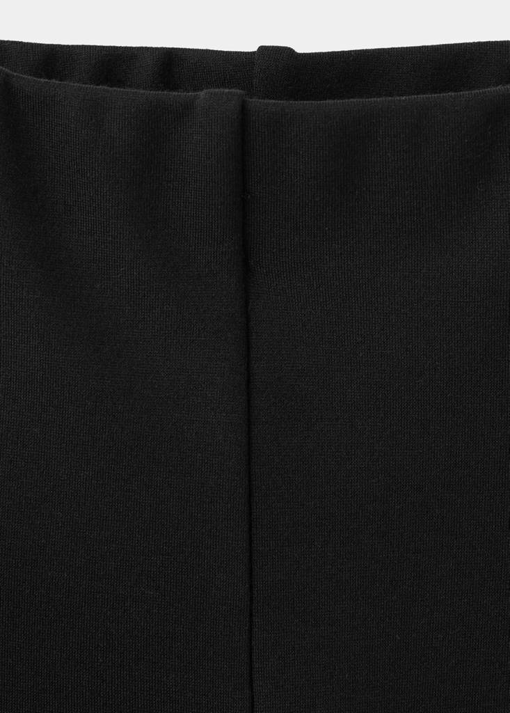 Flared seam leggings — Black