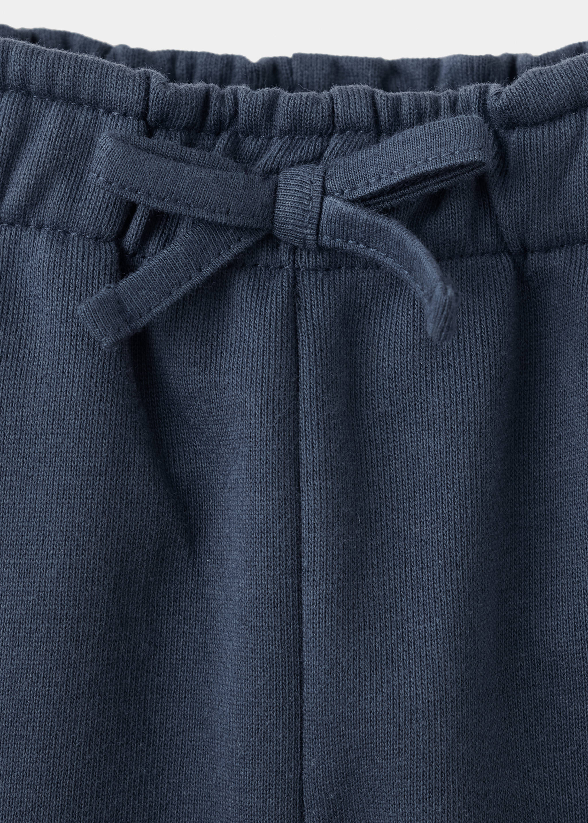 Joggers de algodão com cordão - Pormenor do artigo 8