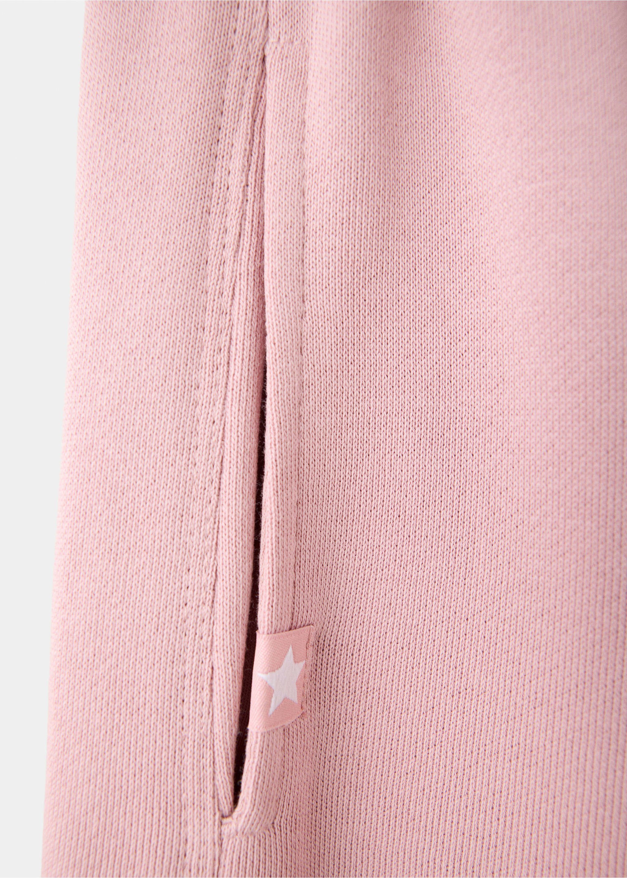Pantalon droit coton - Détail de l'article 0, Rose. Ref: 37093310-00.